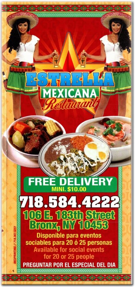 la estrella mexicana photos|estrella mexicana menu.